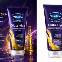 Vaseline Overnight Radiance Gluta-Hya Serum Lotionvv