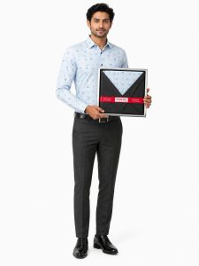 Vimal Printed Shirt & pant Fabric for Men