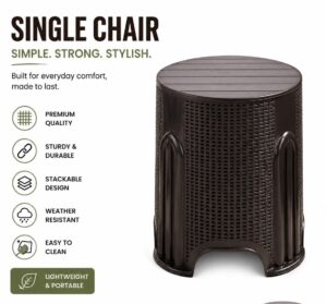 Sitting Stool (Brown)