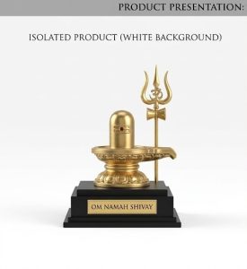 Shivling Trishul Showpiece
