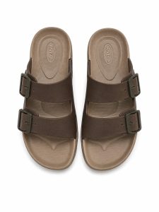 Men Brown Slippers