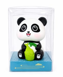 Cute Panda Cartoon Toy with Box Packaging
