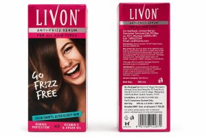 LIVON Anti-Frizz Hair Serum Combo Pack (100 mL x 2)