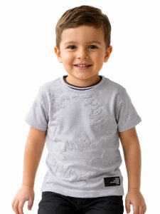 Boys Printed Round Neck T-Shirt