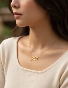 Pendant Necklace "Hot"