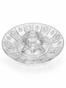 Decorative Glass Platter with Turtle NARS0050