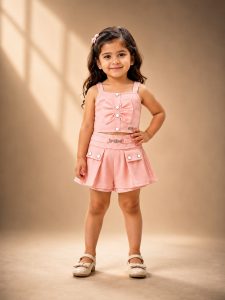 Girls Casual Top Shorts NARS0008