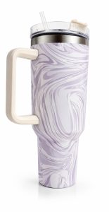 Stainless Steel Tumbler with Straw and Handle NARS0039