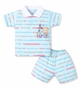 Summer Wear Polo Neck T-Shirt with Shorts NARP0119