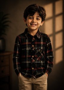 Boys Casual Shirt NARP0097