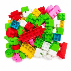 Multicolor Interlocking Building Blocks Set NARP0245