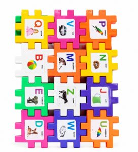Alphabet Building Blocks Puzzle Set for Kids NARP0243