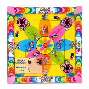 2-in-1 Kids Carrom and Ludo Board Game NARP0242