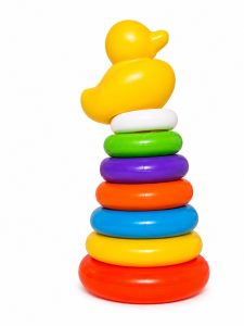 Kids Ring Stacking Toy with Duck NARP0240
