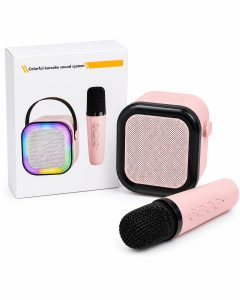 Kids Singing Microphone Set with Colorful LED Speaker NARP0209