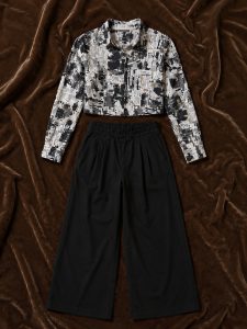 Stylish Printed Co-Ord Set for Women NARP0281