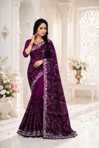 Bandhani Print Saree NARP0309