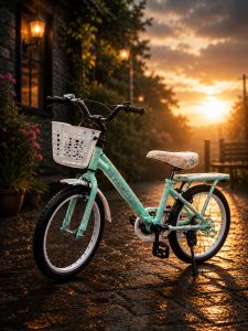 Bicycle with Front Basket and Carrier NARP0390