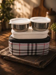 Lunch Box Container Set with Carry Bag NARP501