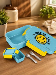 Milton Smiley Print School Tiffin Box NARP497