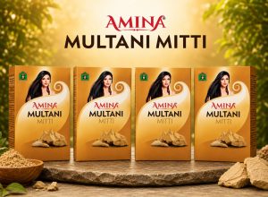 Amina Multani Mitti Natural Face Pack Powder Combo NARP471