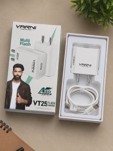 VARNi VT25 Multi Flash 25W Fast Charger with USB Type-C Cable NARS239