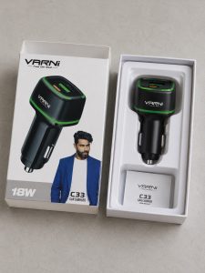 VARNi 18W Dual Output Car Charger NARS240