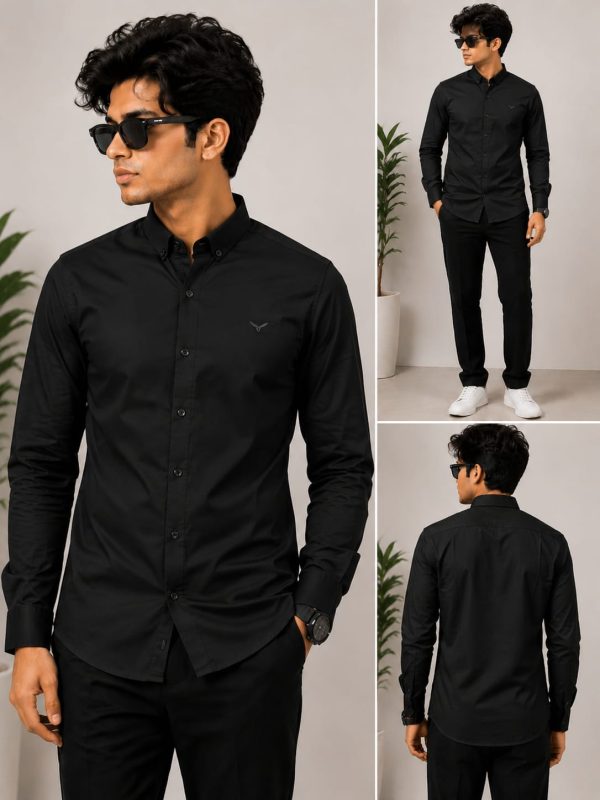 Regular Fit Shirt black