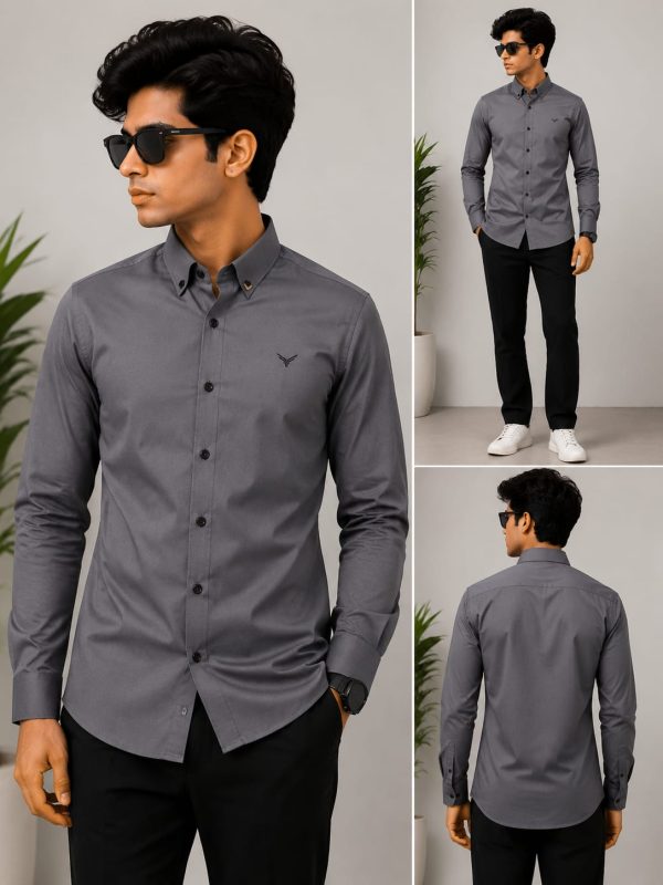 Regular Fit Shirt grey