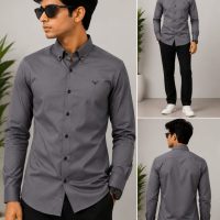 Regular Fit Shirt grey