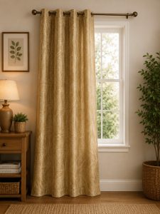 Modern Solid Door Curtain NARH0063