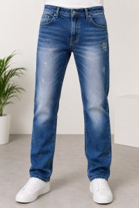 Casual Distressed Blue Jeans NARH0009