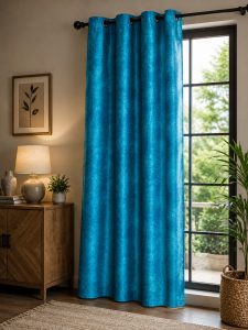 Soft Velvet-Finish Modern Curtains NARH0070