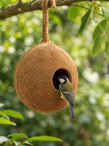 Natural Eco-Friendly Coconut Fiber Bird Nest NARS0370