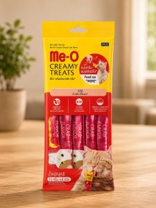 Me-O Crab Flavor Creamy Cat Treat NARS0393