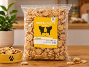 Baked Delights Chicken Cookies for Dogs NARS0406