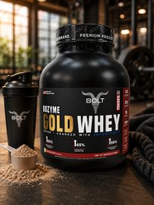Bolt Bozyme Gold Whey Protein Powder 2.26kg NARP577