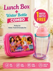 Kids Lunch Box with Free Water Bottle Combo 489PC500