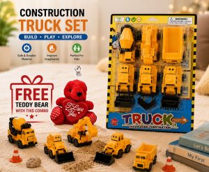 Construction Engineering Trucks Set