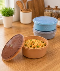 Plastic Food Storage Bowl with Lid NARP669