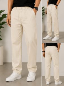 Men's Lightweight Cotton Trousers NARS0586