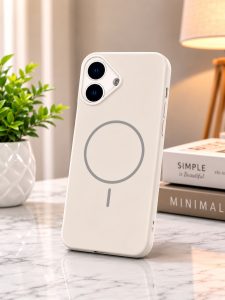 Magnetic Silicone Case for iPhone 16 Plus NARS273