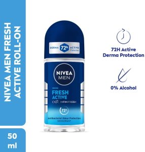 Nivea Men Fresh Active Roll-On Deodoran NARP763