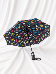 Multi-Color Abstract Pattern Folding Umbrella NARP778