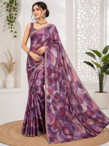 Seymore Printed Saree with Blouse PieceNARP724