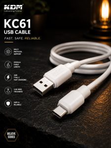 KDM KC61 USB to Type-C Fast Charger Cable NARK248