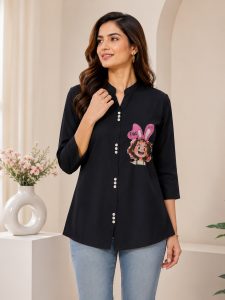 Cartoon Print Top NARP819