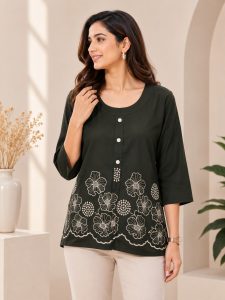 Floral Print Casual Top NARP820
