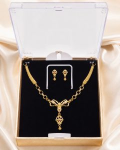 Gold Plated Necklace Set NARP893