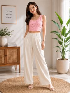 Floral Crop Top Combo (Pack of 2) 855CP858